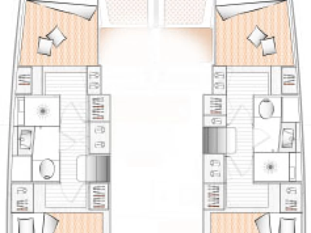 Katamaran mit oder ohne Skipper Excess mieten in Ðuraševići