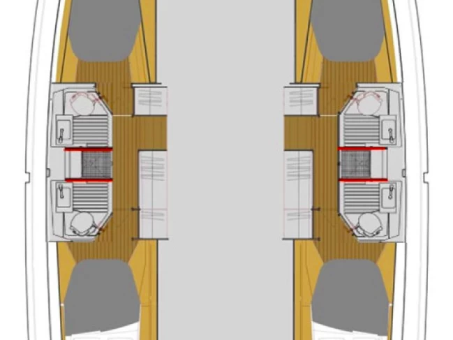 Katamaran mit oder ohne Skipper Fountaine Pajot mieten in Piso Livadi