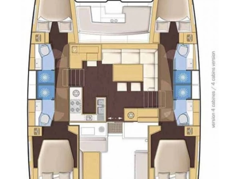 Boot mieten Skiathos günstig Lagoon 46