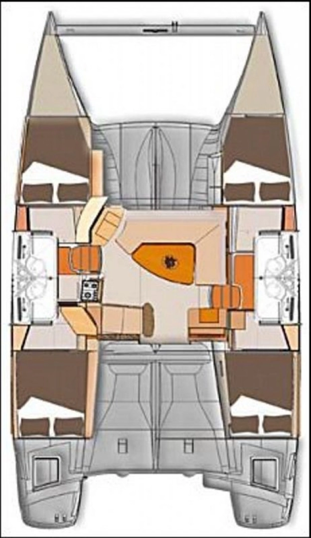 Fountaine Pajot Lipari 41 mieten Fethiye