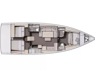 Vermietung Segelboot Dufour mit Führerschein