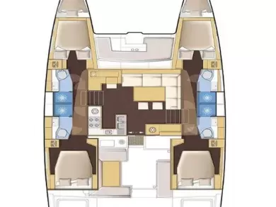 Vermietung Katamaran Lagoon mit Führerschein