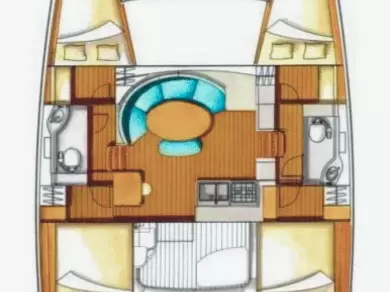 Boot mieten Koh Samui günstig Lagoon 380