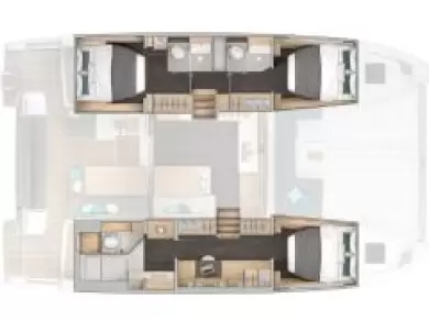 Katamaran mieten in Rogoznica - Lagoon Lagoon 43