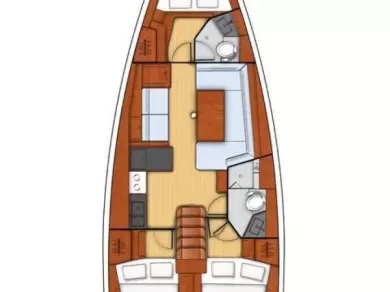 Boot mieten Rogoznica günstig Oceanis 41.1