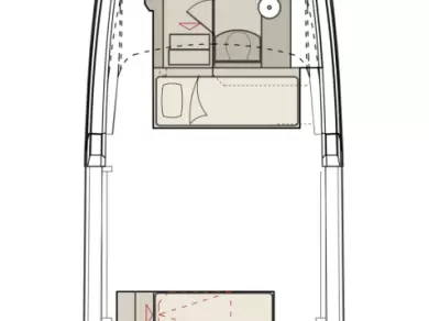 Vermietung Motorboot Saxdor mit Führerschein