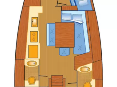 Boot mieten Heiligenhafen günstig Oceanis 43