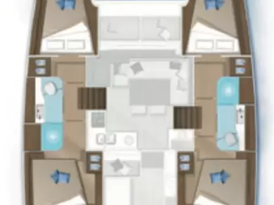 Katamaran mit oder ohne Skipper Lagoon mieten in Paraty