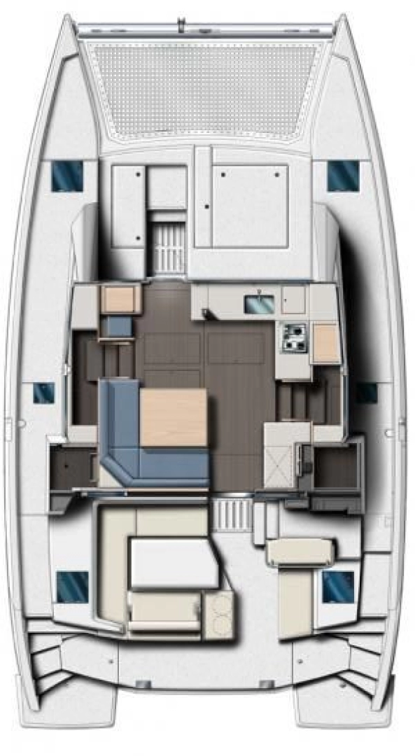 Ein Leopard Catamarans / Robertson & Caine Leopard 40 mieten in Fethiye