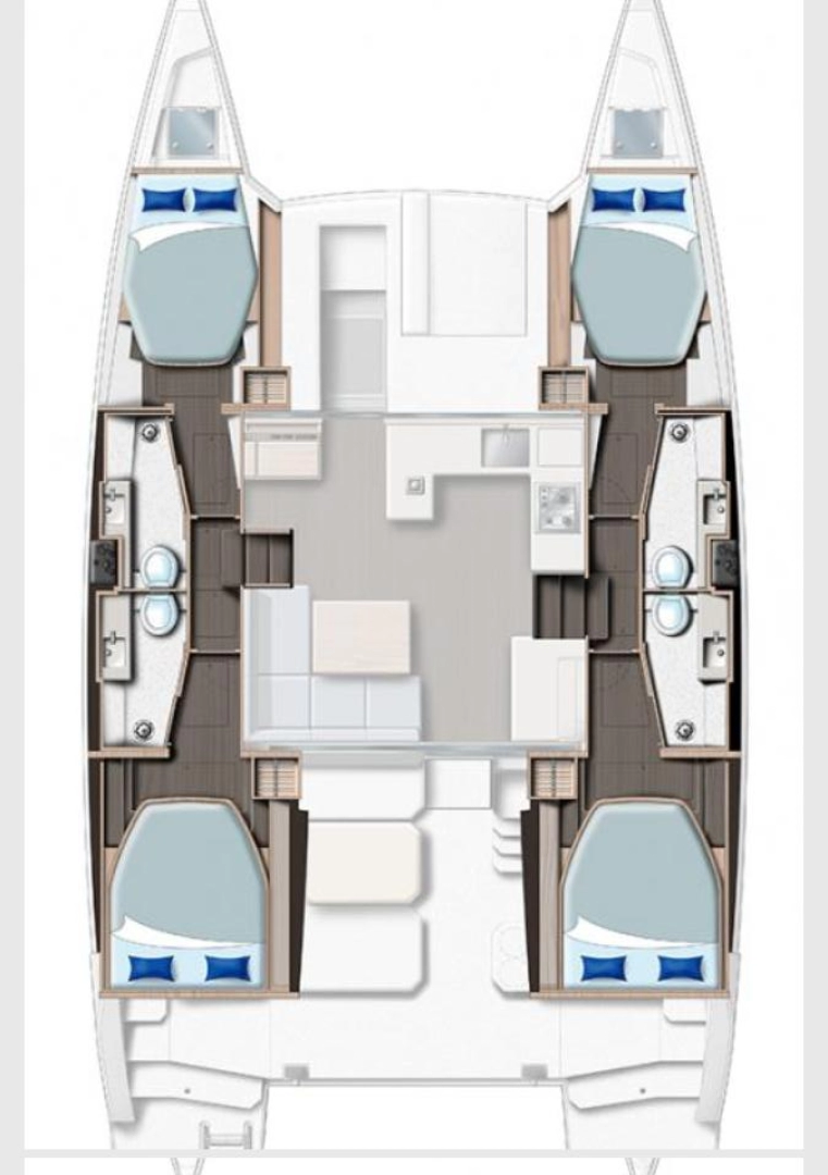 Vermietung Katamaran Leopard Catamarans / Robertson & Caine mit Führerschein