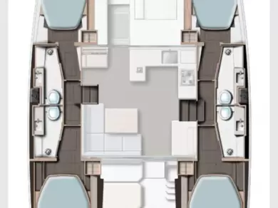 Vermietung Katamaran Leopard Catamarans / Robertson & Caine mit Führerschein