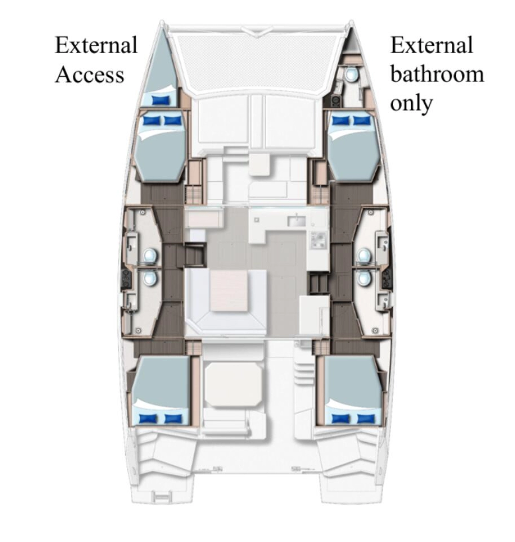 Leopard Catamarans / Robertson & Caine Leopard 45 mieten Procida