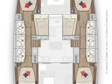 YachtCharter in Road Town - Lagoon Lagoon 50 auf SamBoat