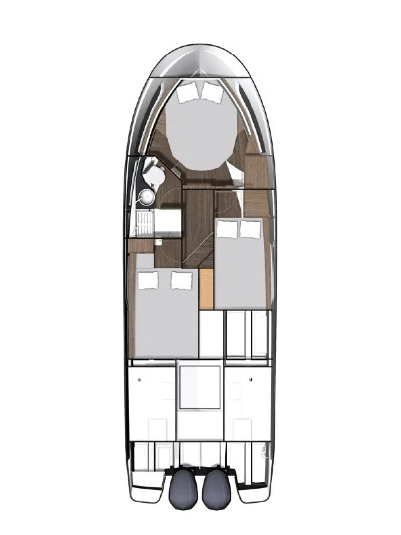 Motorboot mieten in Trogir - Jeanneau Merry Fisher 1095 Fly