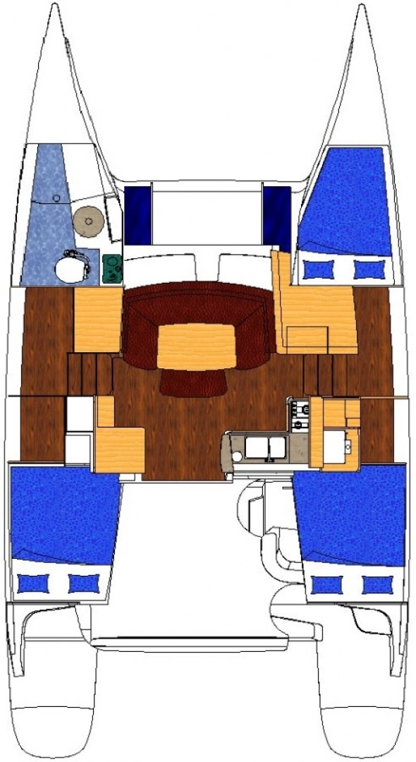 Boot mieten Baie Taiohae günstig Mahe 36 Evolution