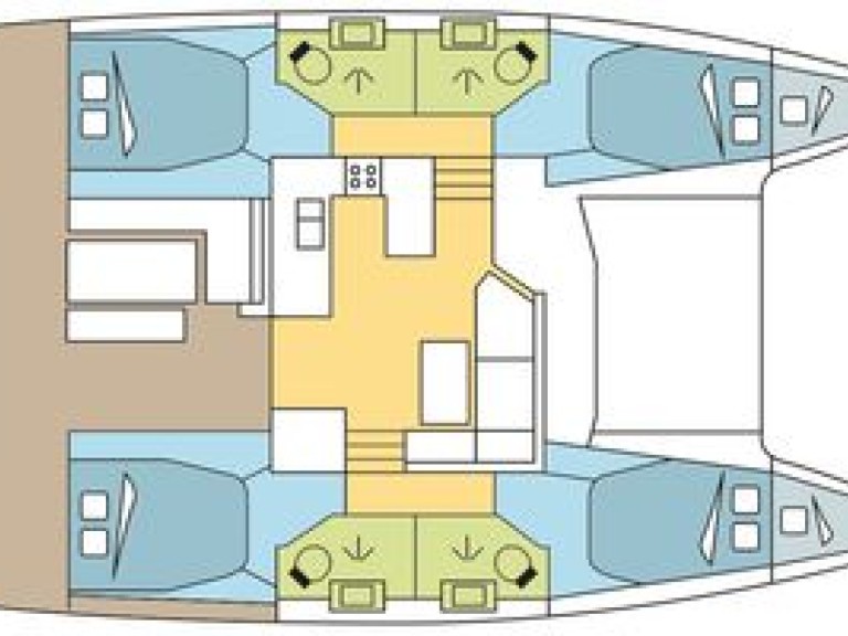 Fountaine Pajot Astrea 42 mieten Palermo