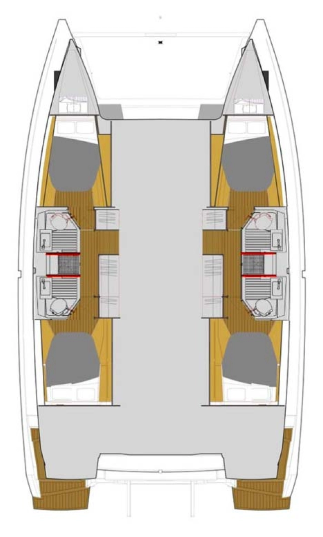 Katamaran mieten in Biograd na Moru - Fountaine Pajot Astrea 42