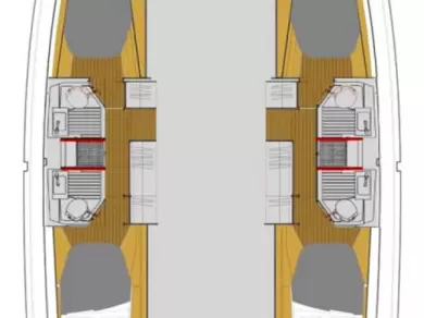 Katamaran mieten in Biograd na Moru - Fountaine Pajot Astrea 42