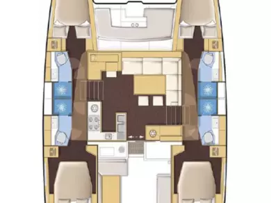 Ein Lagoon Lagoon 450 F mieten in Road Town