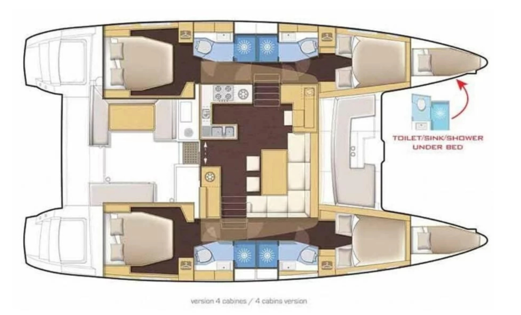 Ein Lagoon Lagoon 46 mieten in Road Town