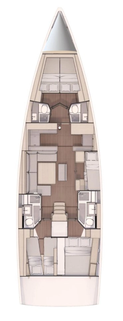 Bootsverleih Dufour Dufour 530 Sukošan Samboat