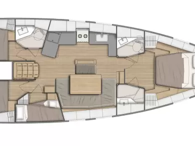 Boot mieten Komolac günstig Oceanis 46.1