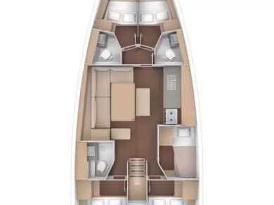 Boot mieten Fethiye günstig Dufour 470