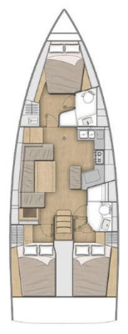 YachtCharter in Zadar - Bénéteau Oceanis 40.1 auf SamBoat