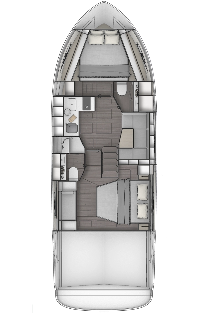 Boot mieten Trogir günstig Bavaria SR41