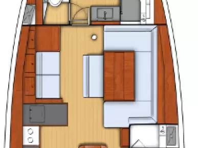 Vermietung Segelboot Bénéteau mit Führerschein