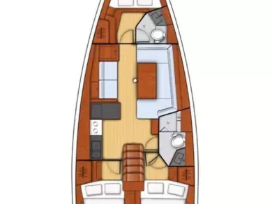 YachtCharter in Šibenik - Bénéteau Oceanis 41.1 auf SamBoat