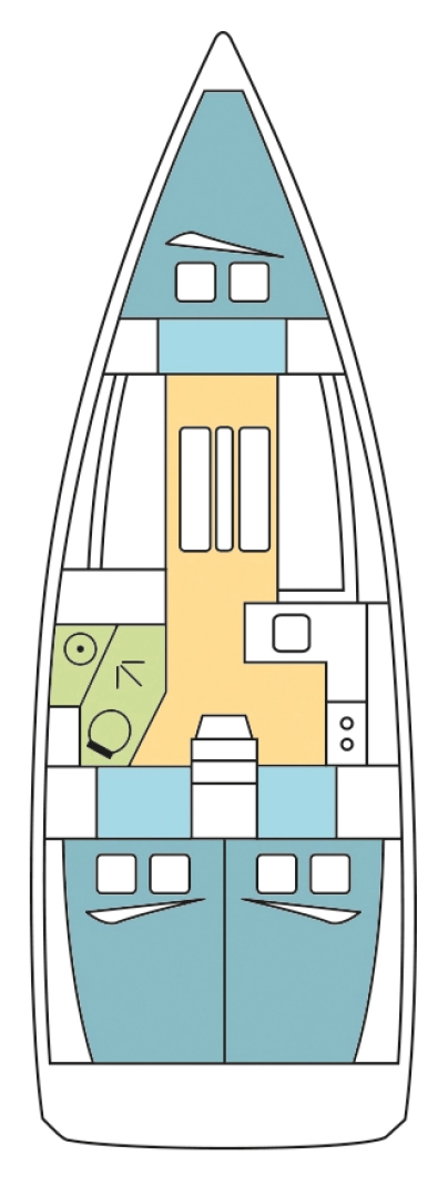 Ein Jeanneau Sun Odyssey 349 mieten in Zaton