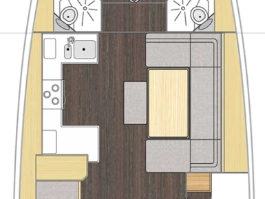 Boot mieten Göcek günstig Bavaria C46