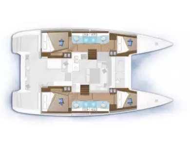 YachtCharter in Biograd na Moru - Lagoon Lagoon 40 auf SamBoat