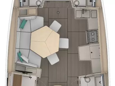 Boot mieten Biograd na Moru günstig Dufour 44