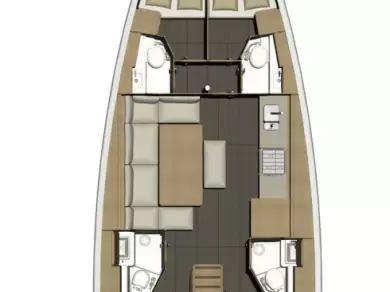 Segelboot mit oder ohne Skipper Dufour mieten in Kaštela
