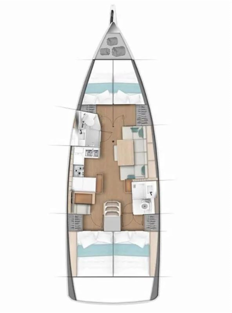 Bootsverleih Jeanneau Sun Odyssey 440 Gouviá Samboat