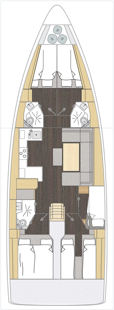 Bootsverleih Bavaria Bavaria C46 Šibenik Samboat