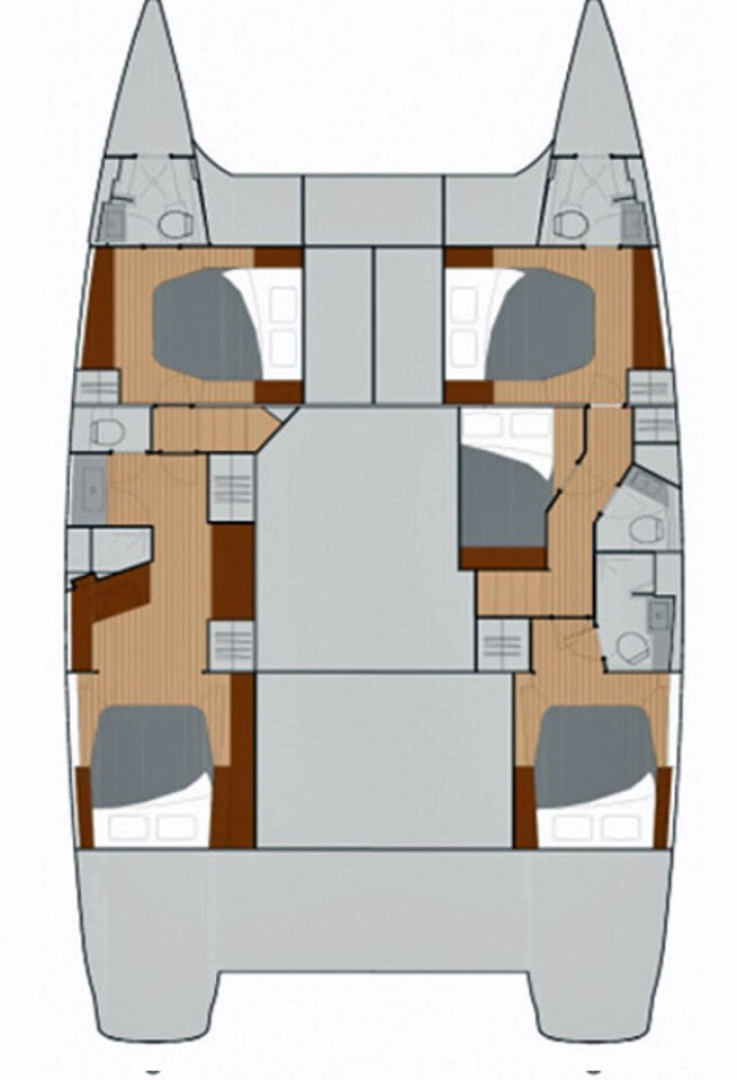 Vermietung Katamaran Fountaine Pajot mit Führerschein