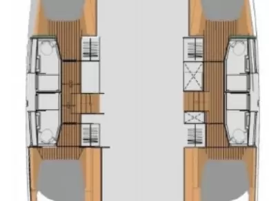 Katamaran mieten in Frenchtown - Fountaine Pajot Elba 45