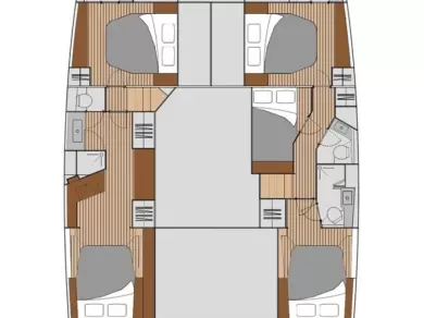 Katamaran mieten in Frenchtown - Fountaine Pajot Saba 50