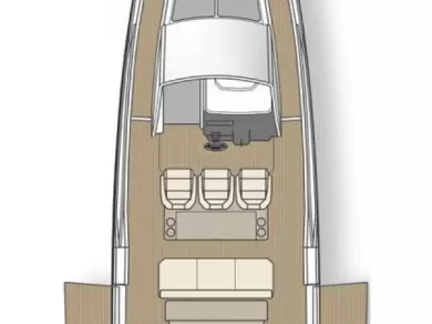 Motorboot mieten in Sukošan - Saxdor Saxdor 320 GTO