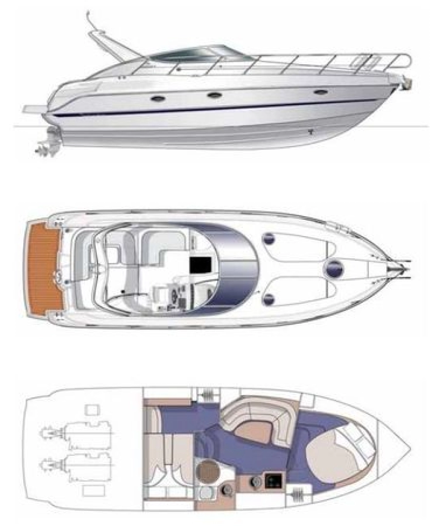 YachtCharter in Cannes - Cranchi Zaffiro 34 auf SamBoat
