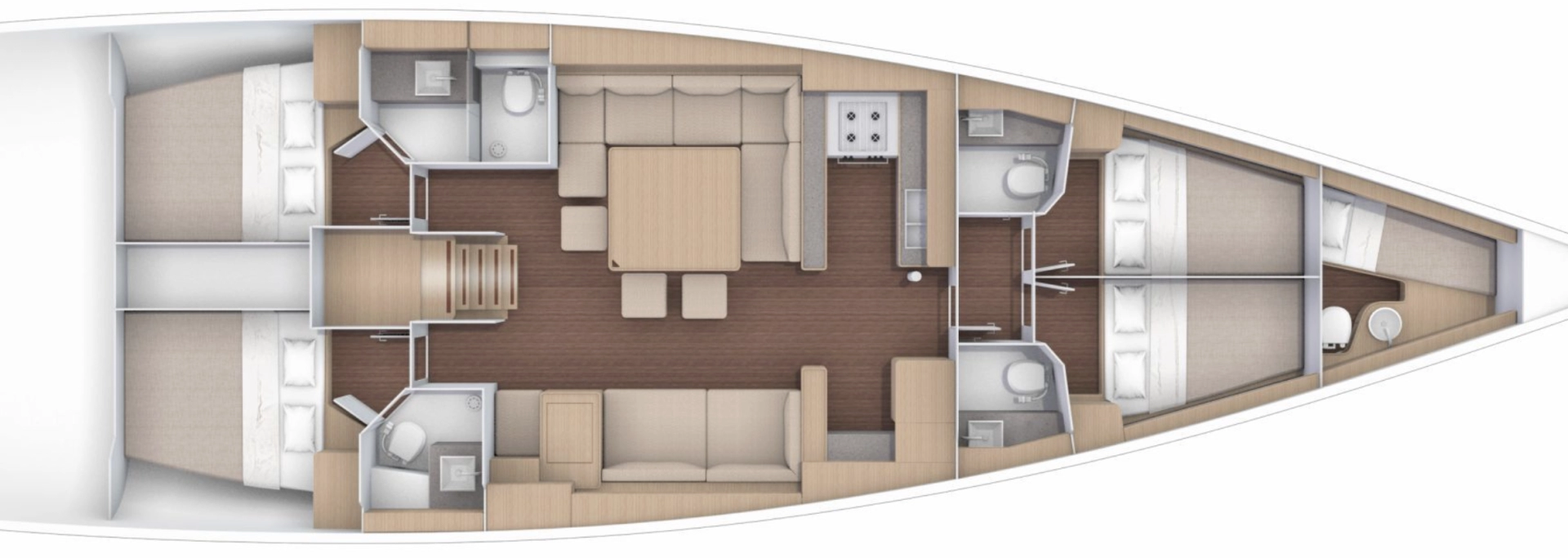 YachtCharter in La Trinité-sur-Mer - Dufour Dufour 325 Grand Large auf SamBoat