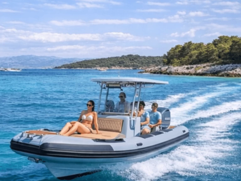 Ein Rib Dl 700 mieten in Split