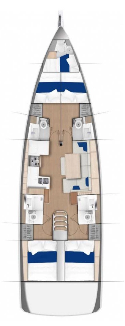 Boot mieten Álimos günstig Sun Odyssey 490