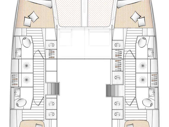 Vermietung Katamaran Excess mit Führerschein
