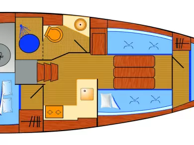Bootsverleih Jeanneau Sun Odyssey 349 Biograd na Moru Samboat