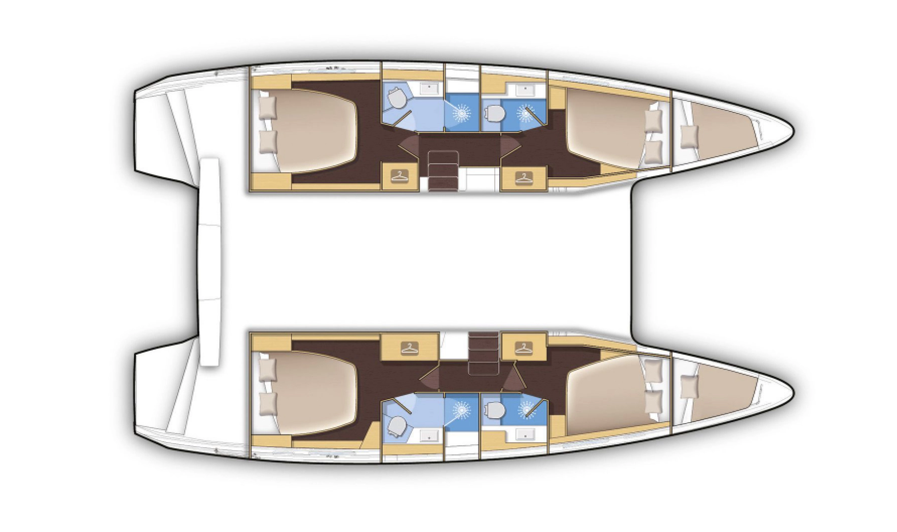 Katamaran mit oder ohne Skipper Lagoon mieten in Álimos