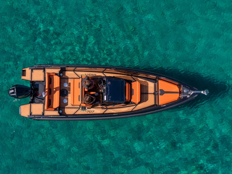 Boot mieten Pórto Chéli günstig Iron 707